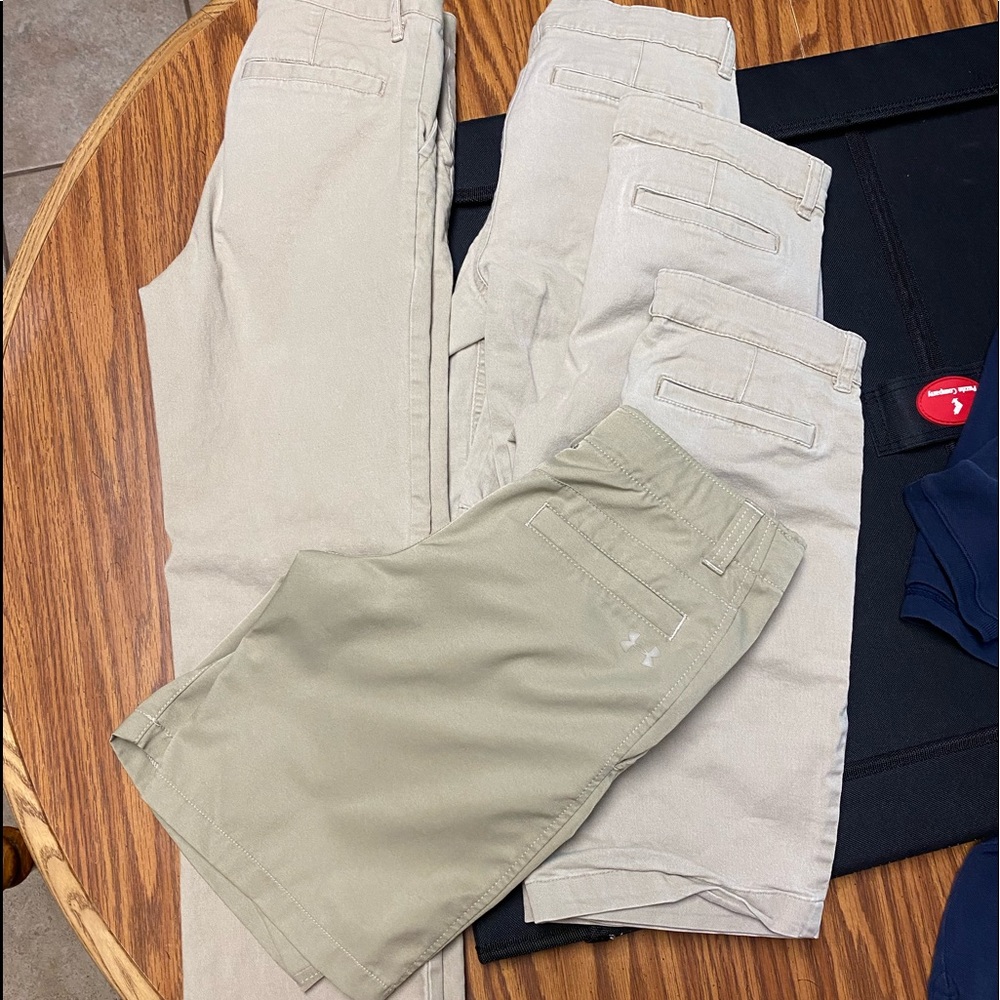Boys uniform bottoms pant/shorts